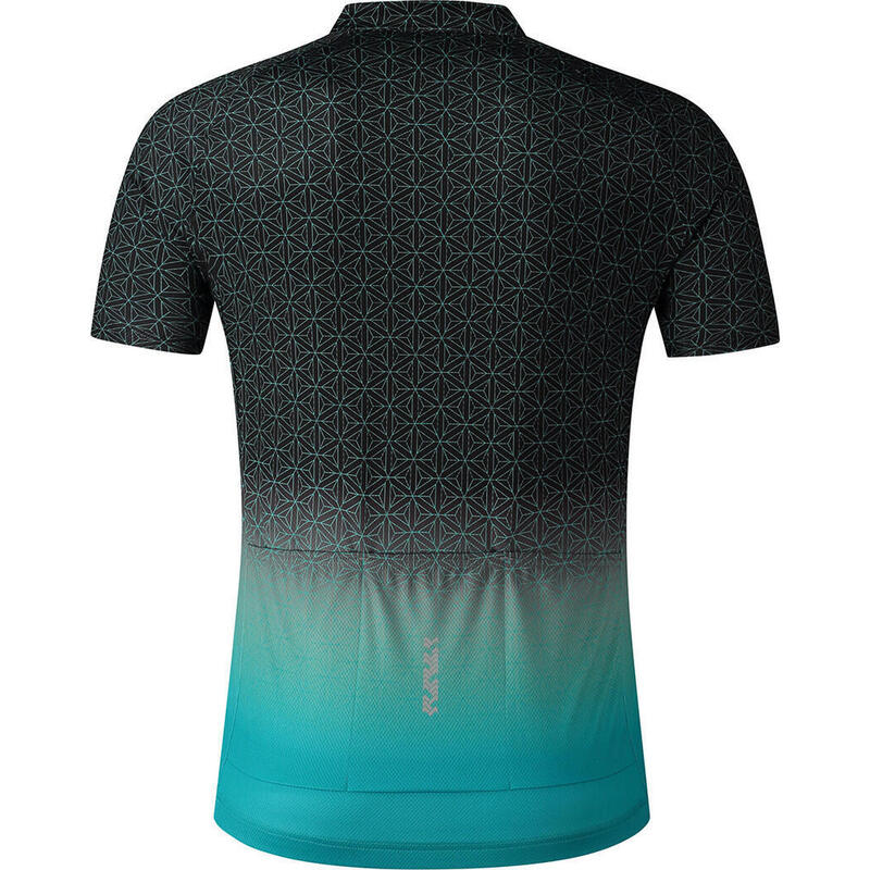 SHIMANO Maglia a maniche corte TEAM, nero/verde