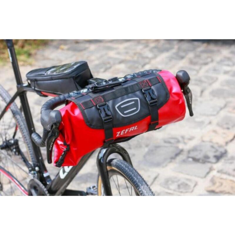 Bolsa de manillar adulto 10L Zefal Bikepacking, negro