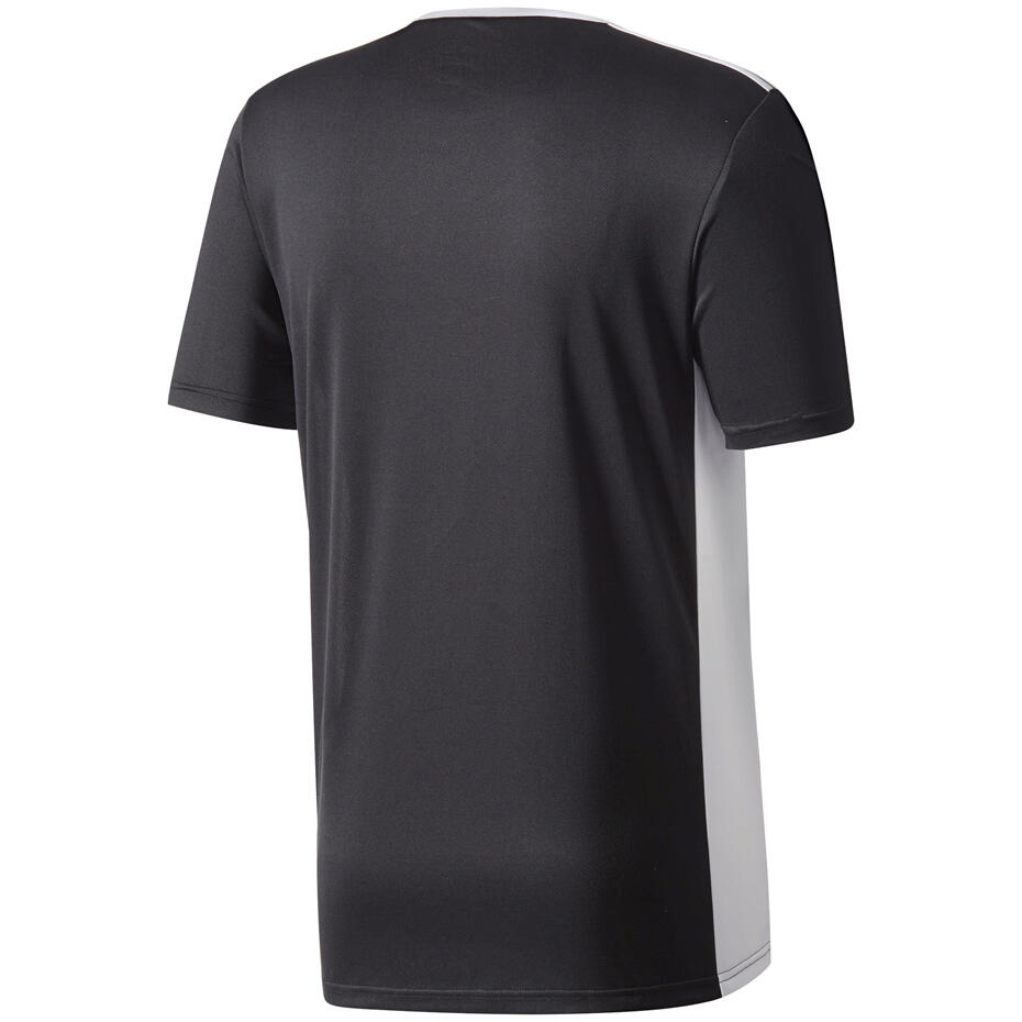 Adidas Italië 18 Korte Mouwen Kindertruitje - Zwart/Wit 2/6