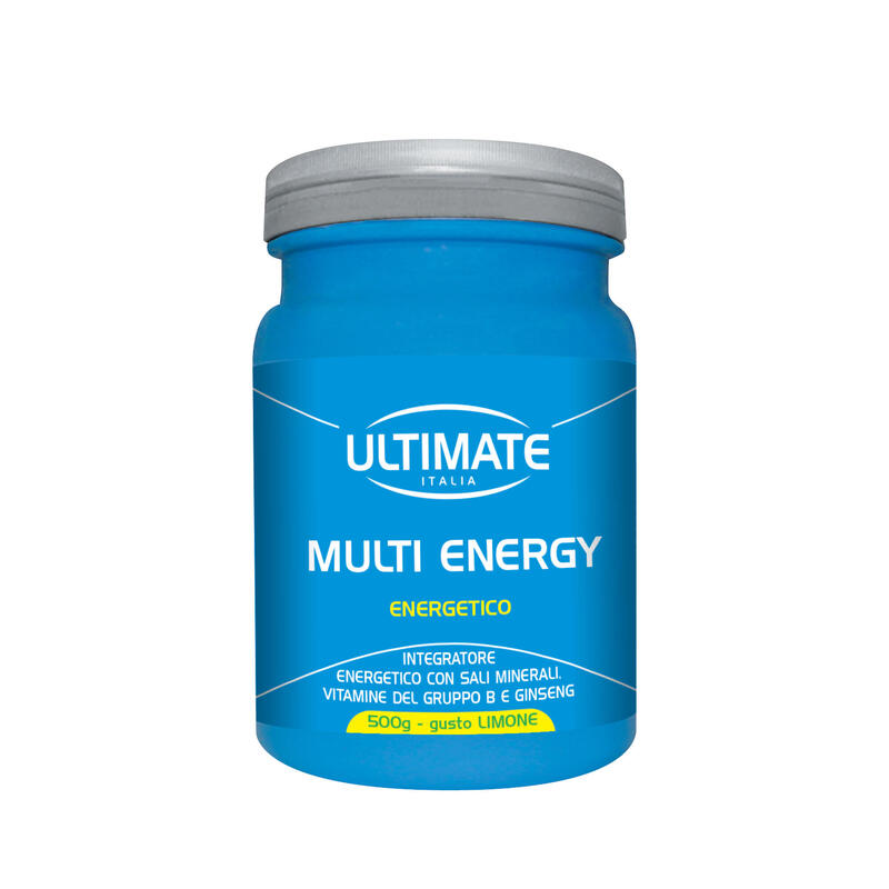 MULTY ENERGY LIMONE 500g, CONTRASTA STANCHEZZA E FORNISCE ENERGIA