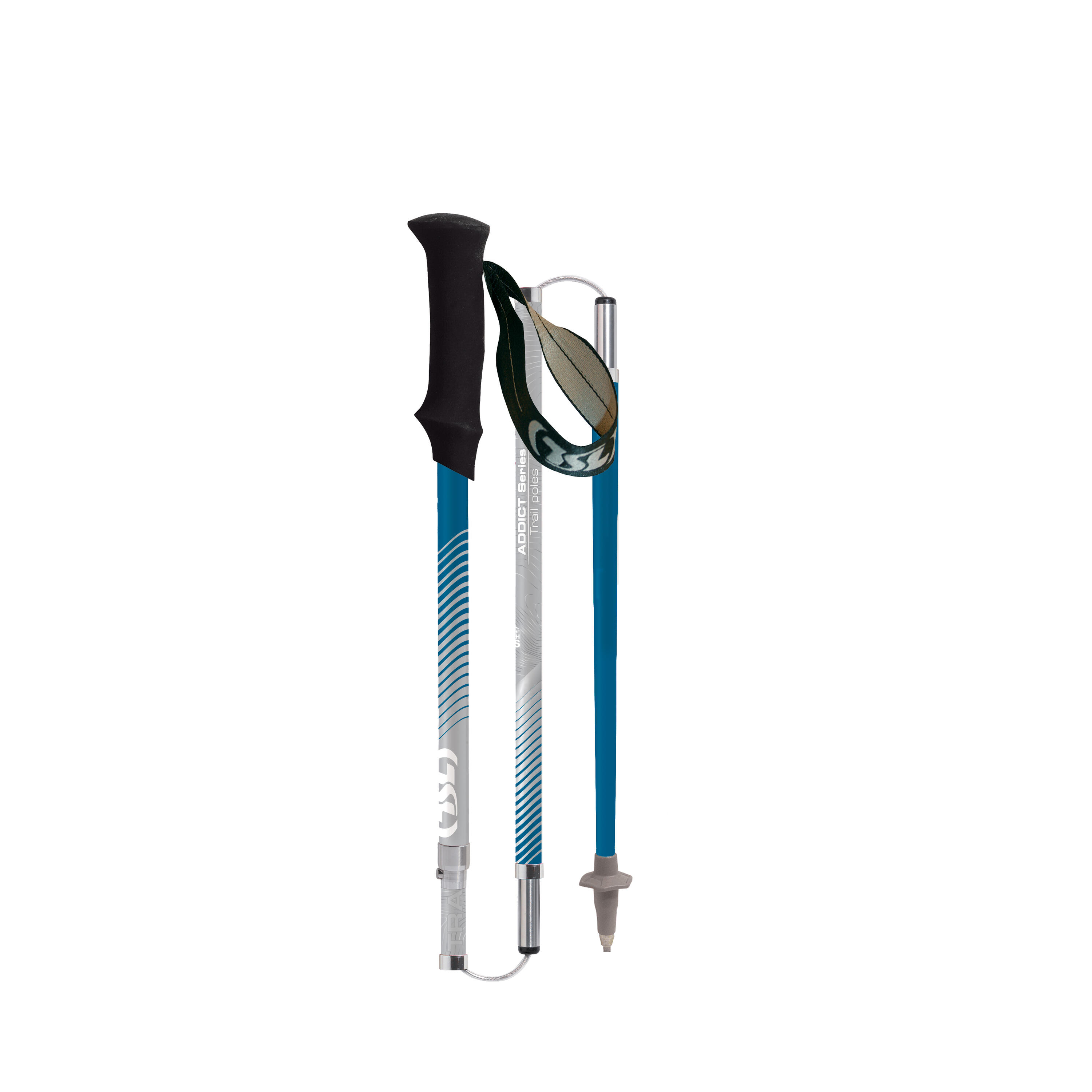 TSL Trail alu 4 ultra poles - shorts