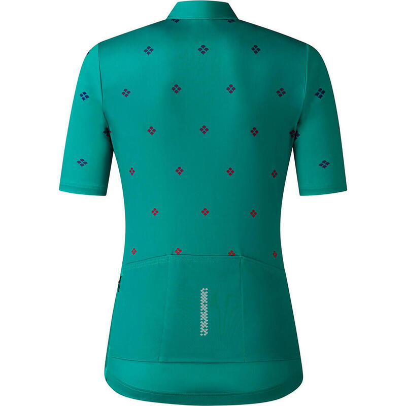 SHIMANO SUMIRE Short Sleeve Jersey,Groen voor dames