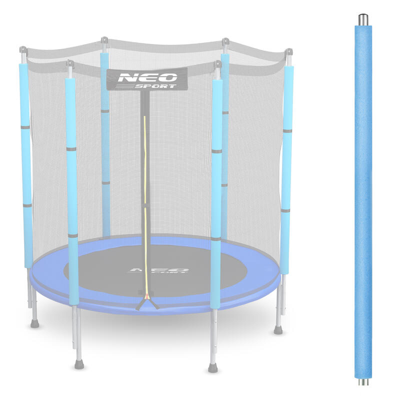 Słupek górny z pianką do trampoliny ogrodowej Neo-Sport 140 cm 4,5 ft