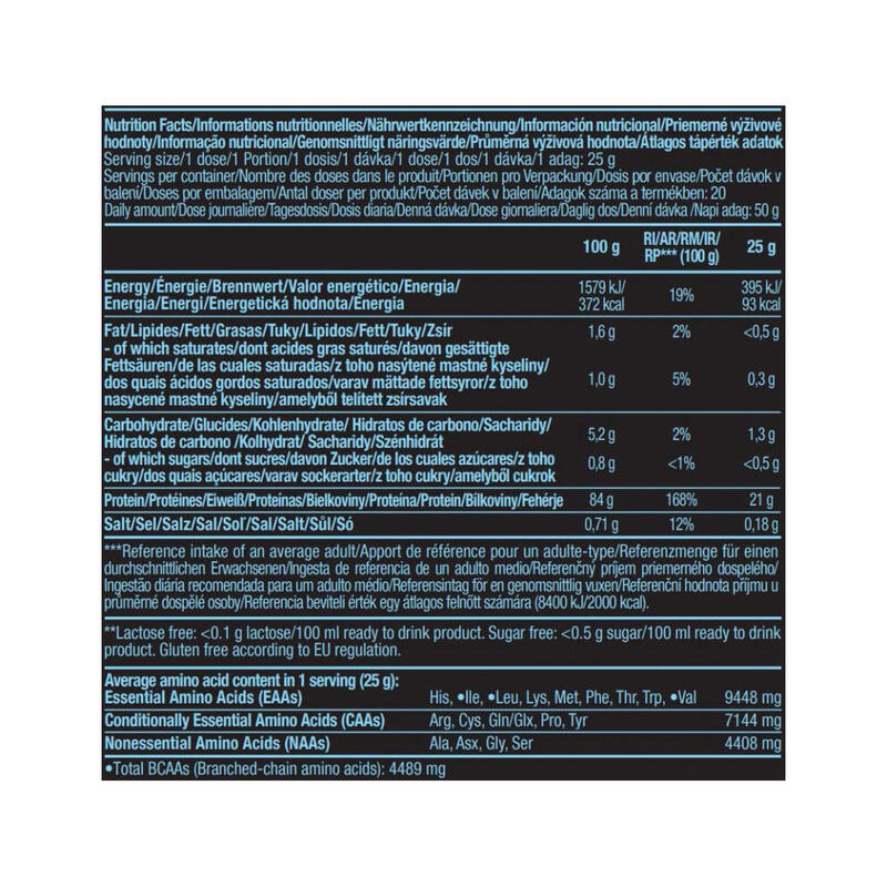 BioTechUSA Iso Whey Zero 2270 gr Proteína Sin Gluten