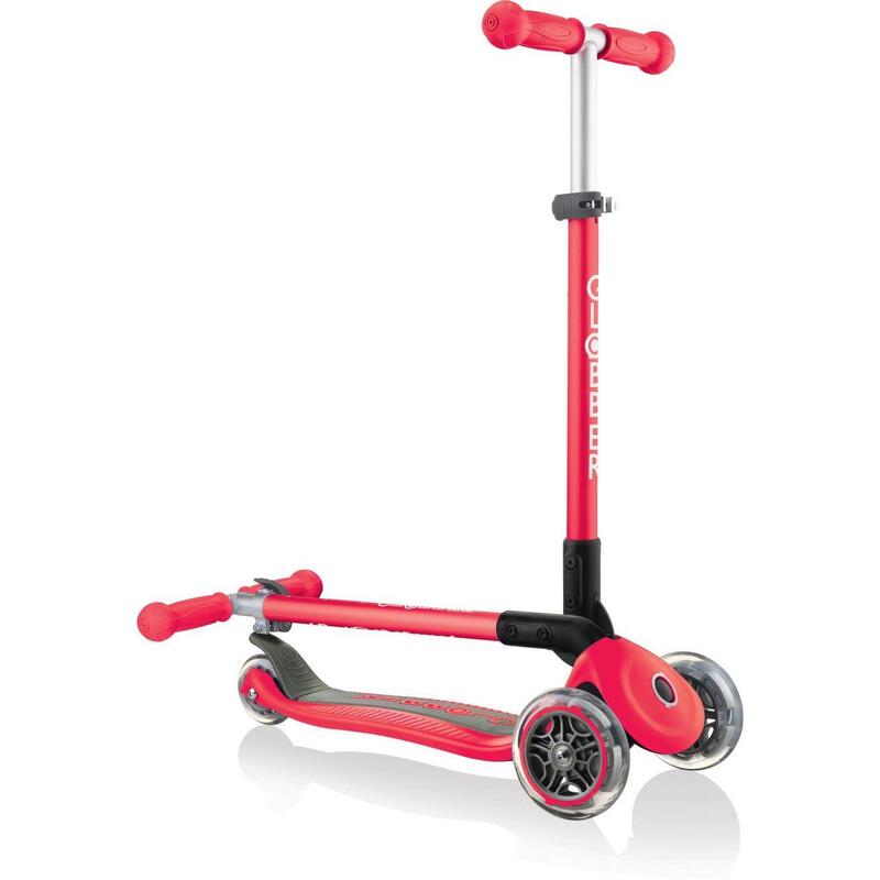 Trottinette Mini tRougetinette  Primo Foldable  Anodized T-Bar  Rouge