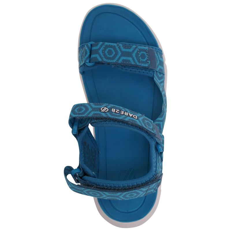 Kala Sandales de marche à sangles et boucle pour femme - Bleu