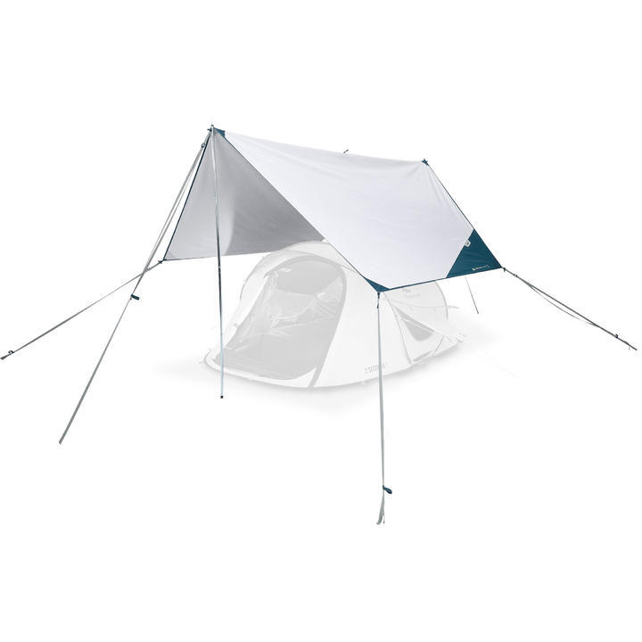 Refurbished Quechua Multifunction Tarp Camping Shelter - B Grade 1/5