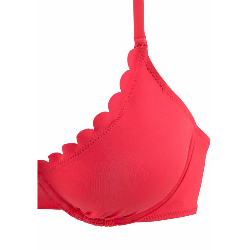 LASCANA Bügel-Bikini-Top »Scallop« für Damen