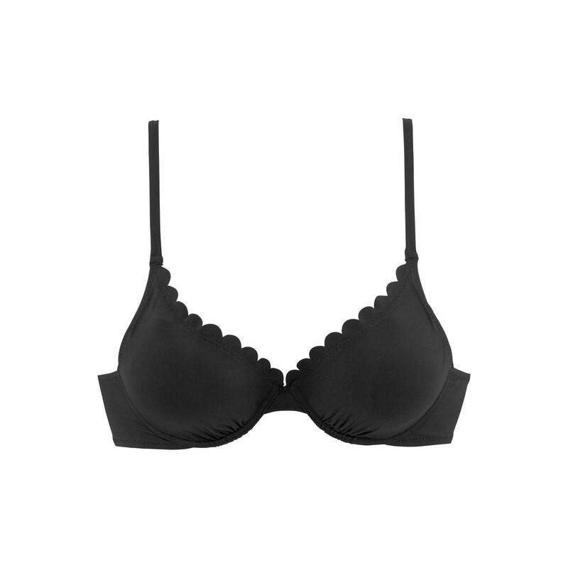 LASCANA Bügel-Bikini-Top »Scallop« für Damen