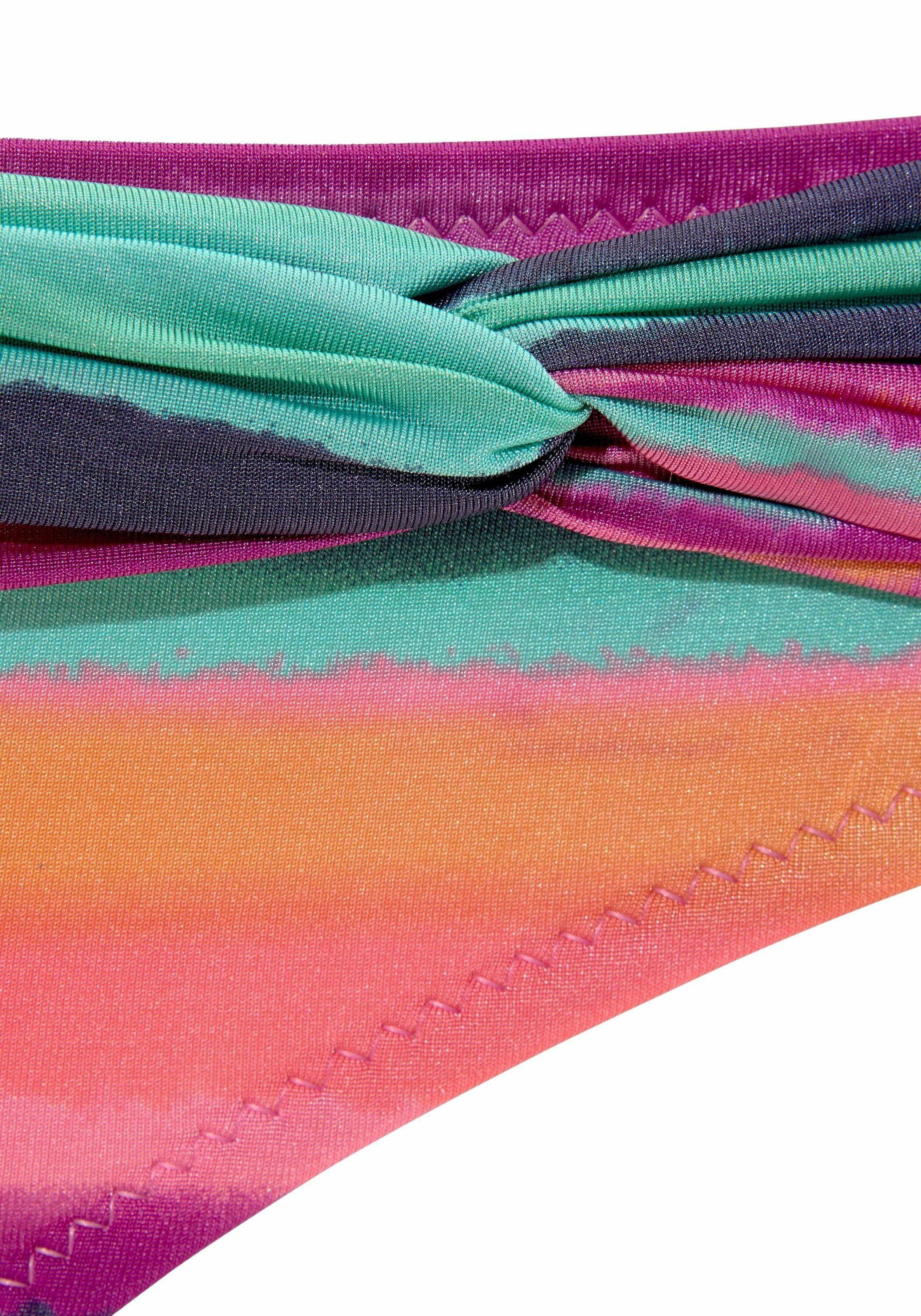 Damen LASCANA Bikinihose »Rainbow« mit Gürtel 4/5