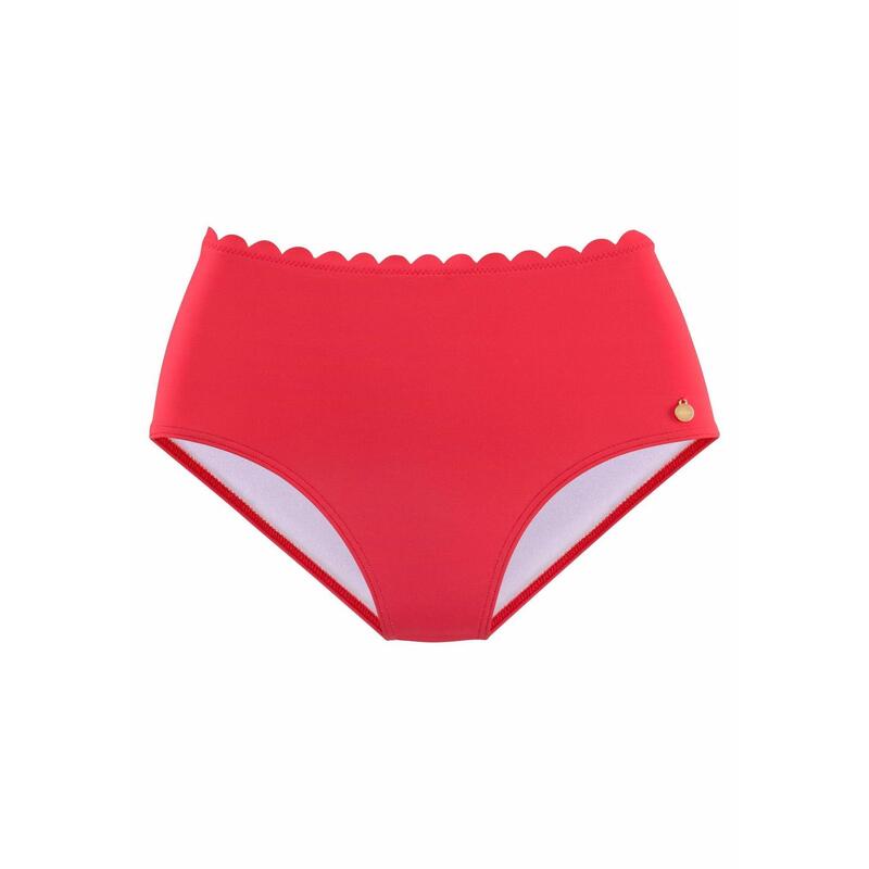 LASCANA Highwaist-Bikini-Hose »Scallop« für Damen