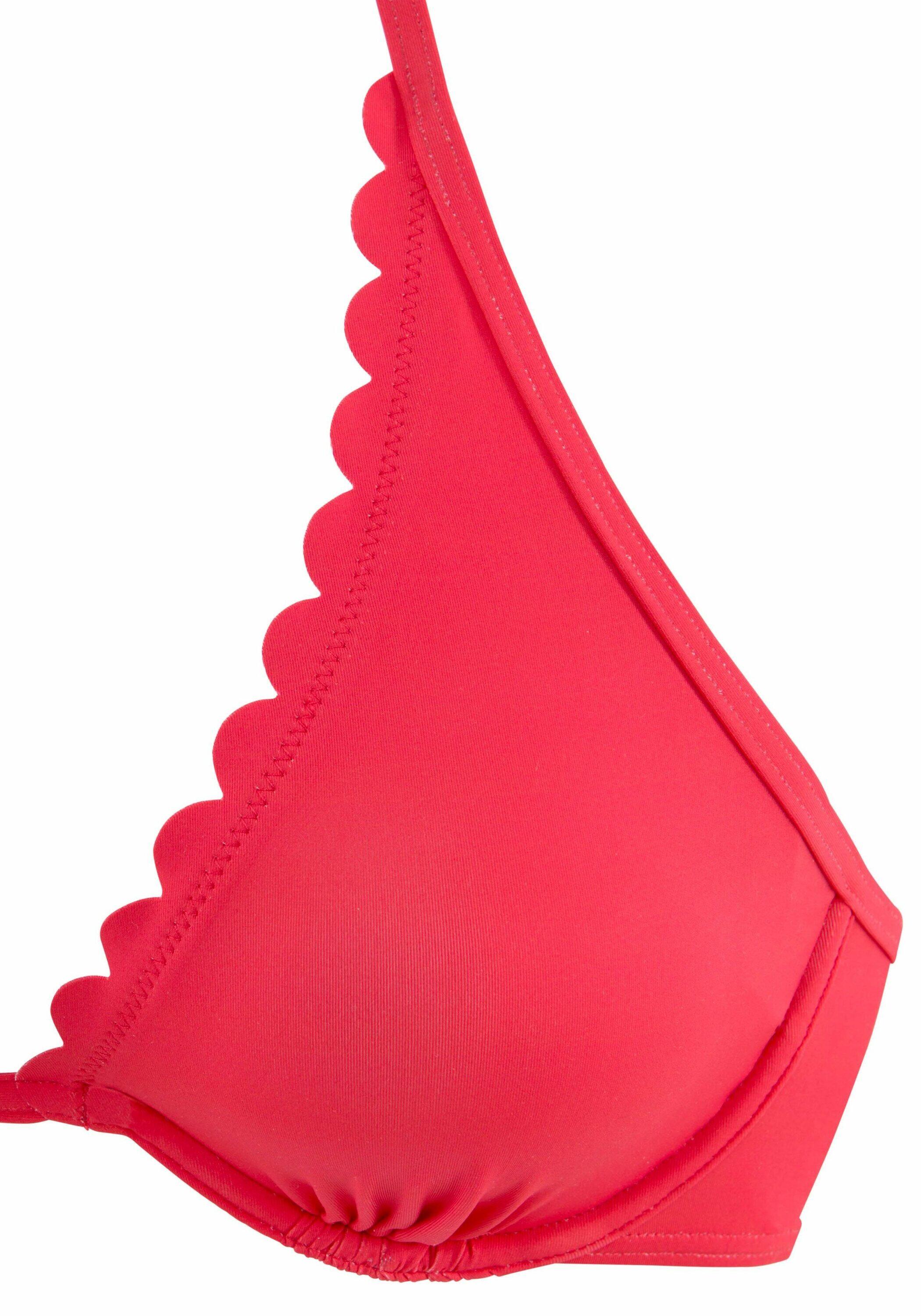 Damen LASCANA Bügel-Bikini-Top »Scallop« 2/4