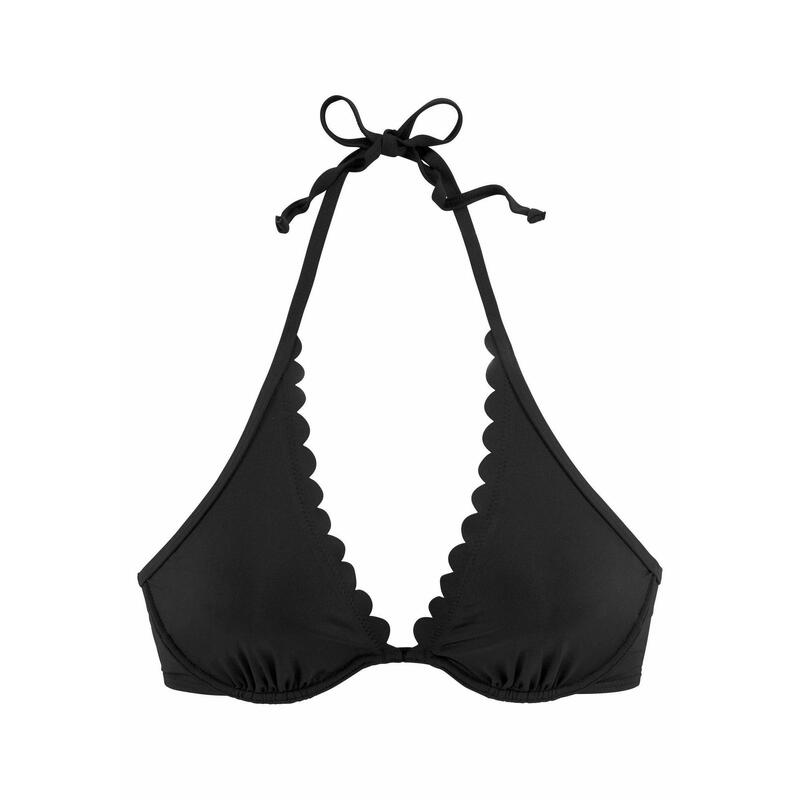 LASCANA Bügel-Bikini-Top »Scallop« für Damen