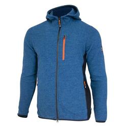 Capuche Valle Hood Electric Blue pour hommes en laine - Bleu