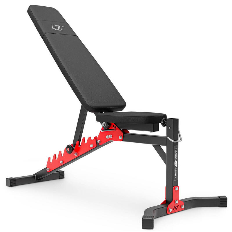 Ensemble de musculation Marbo Sport banc réglable et accessoires supplémentaires