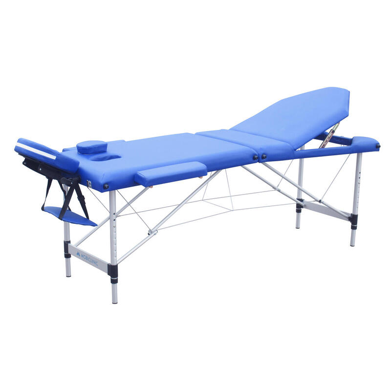 mesa de massagem dobrável em alumínio CA-01 Plus encosto de cabeça