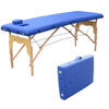 Table de Massage Pliante Portable Bois réglable Système de Verrouillage