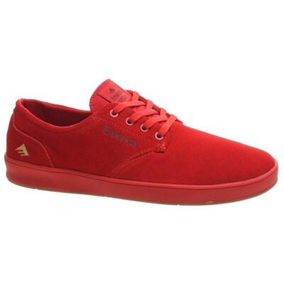 EMERICA Romero Laced Red/Gold Shoe