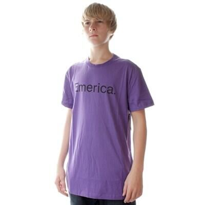 EMERICA Pure 7.0 Purple S/S T-Shirt