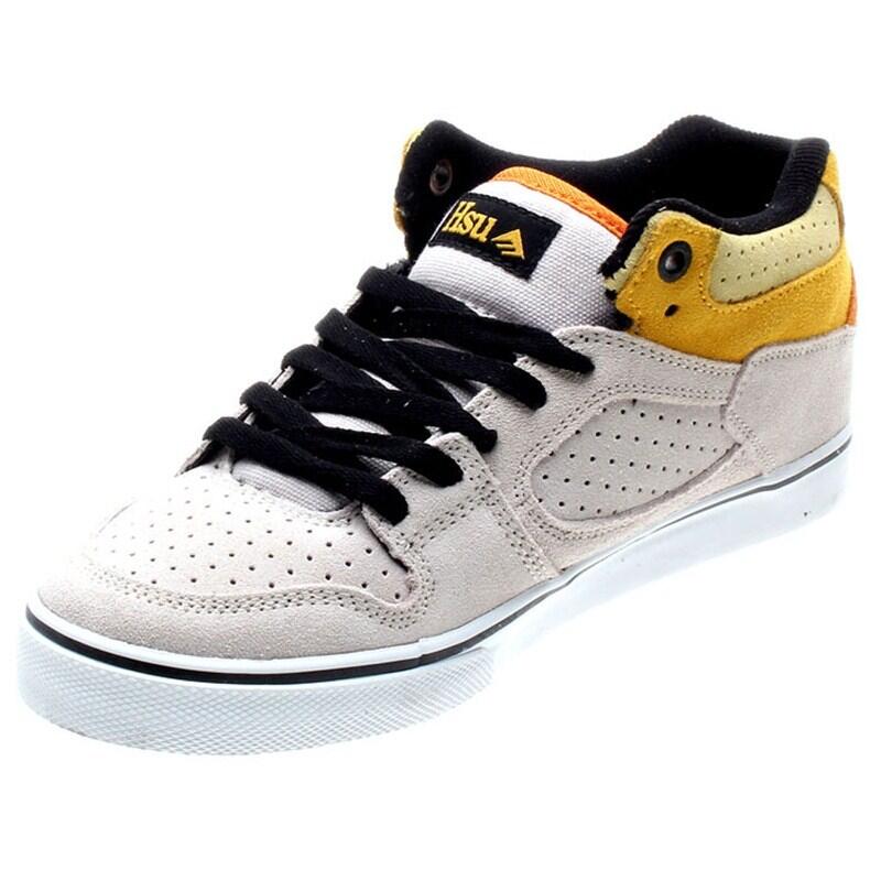 Hsu Grey/Yellow Youth Shoe 3/3