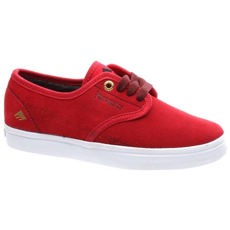Laced by Leo Romero Red/White Youths Shoe 2/3