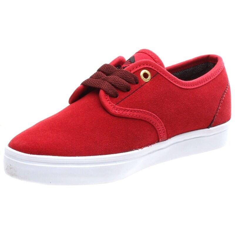 Laced by Leo Romero Red/White Youths Shoe 3/3