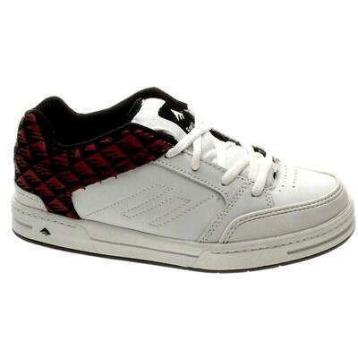 Heritic 3 Youth White/Black/Red Shoe 1/3