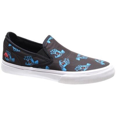 EMERICA Wino G6 Slip On x Santa Cruz Blue/Black/White Shoe