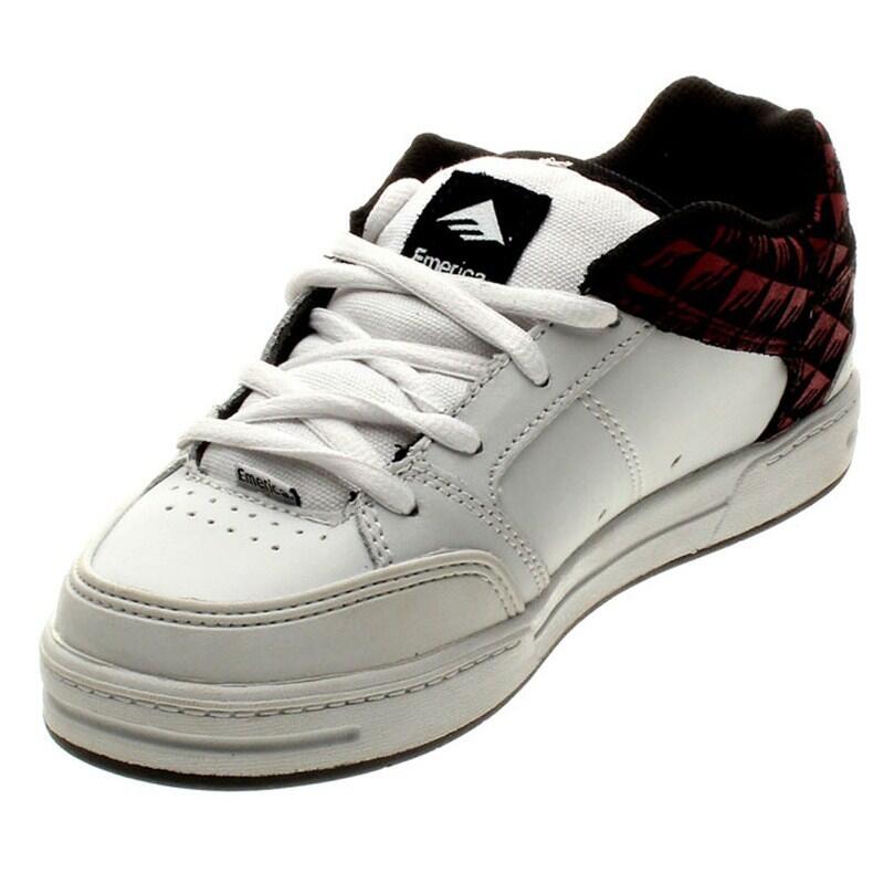 Heritic 3 Youth White/Black/Red Shoe 2/3