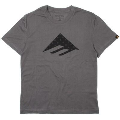 EMERICA Triangle Fill 11.0 Charcoal Youth S/S T-Shirt