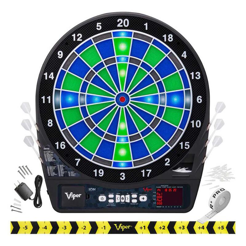 Diana Electrónica Viper Ion Led Electronic Dartboard Aro Americano