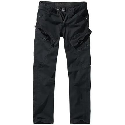 Spodnie bushcraft męskie Brandit Slim Fit Adven Dark Camo
