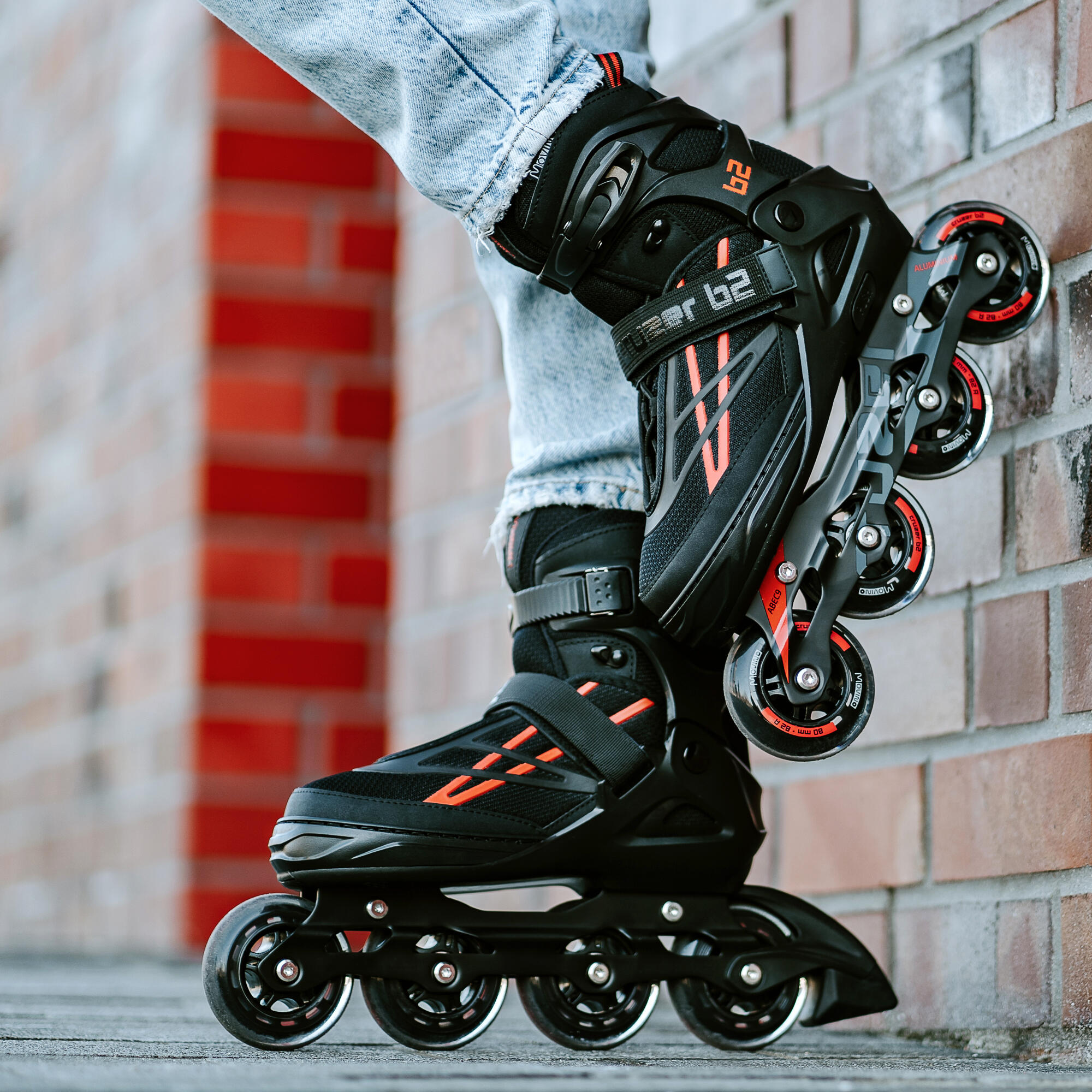 Patins fitness ajustáveis ​​para crianças Movino Cruzer B2 6/8