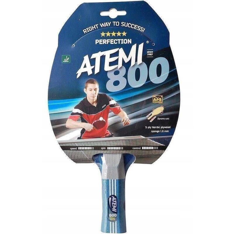 Rakietka treningowa do tenisa stołowego ATEMI 800