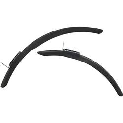 ZEFAL Kid - Set de Garde-Boue Vélo Enfant Avant/Arrière - Roues 16"/20" - Noir