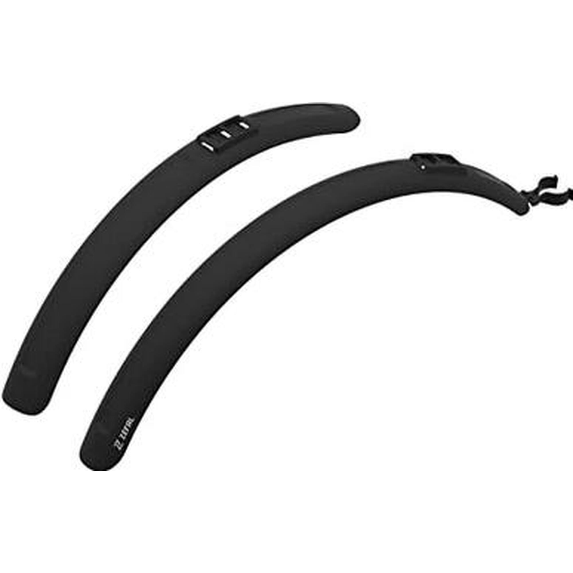 Zefal Trail Teen 60 Garde-boue avant/arrière Noir