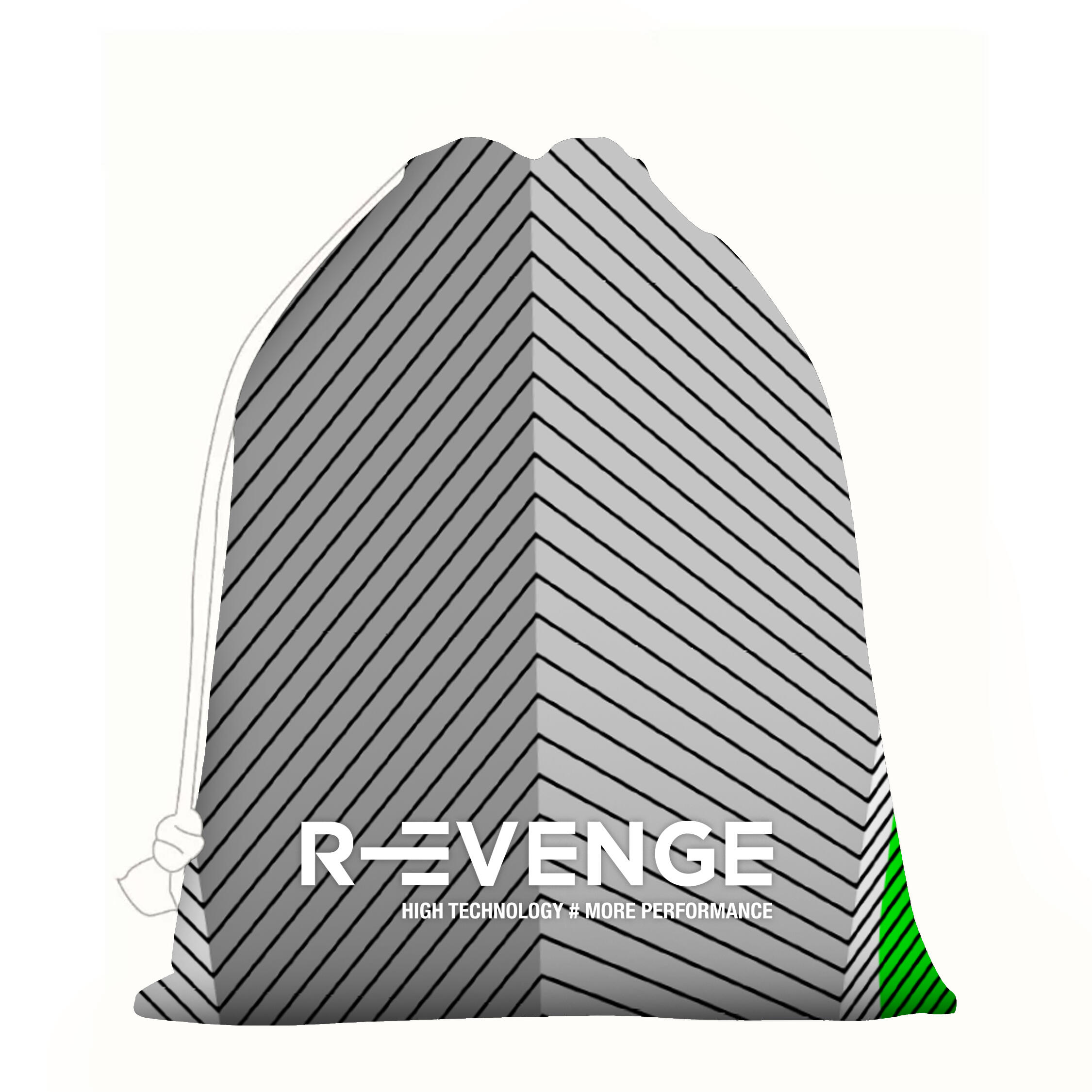 Bañador de una pieza de natación Revolution Jungle Green 4/4