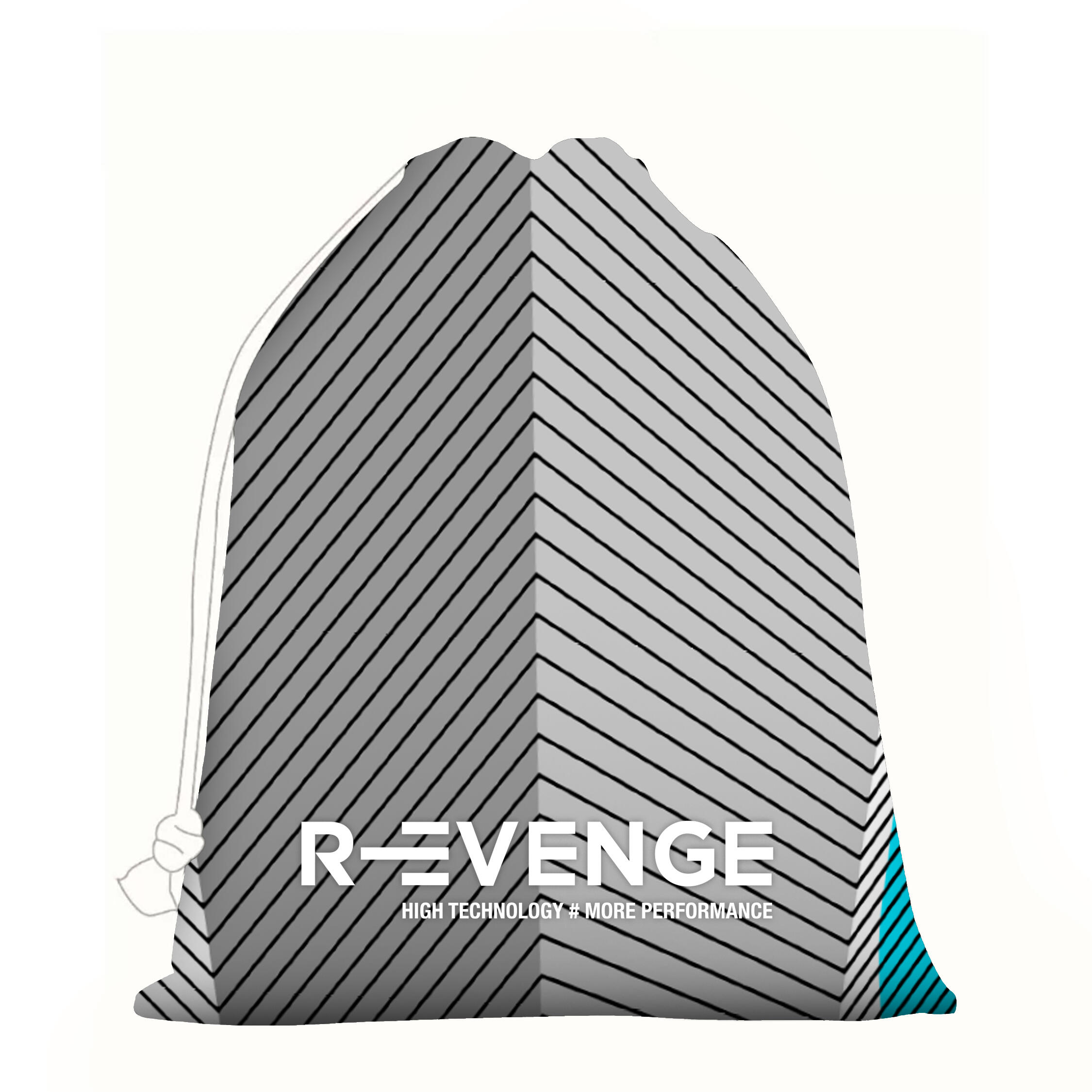 Bañador de una pieza de natación Revolution Jungle turquoise 4/4
