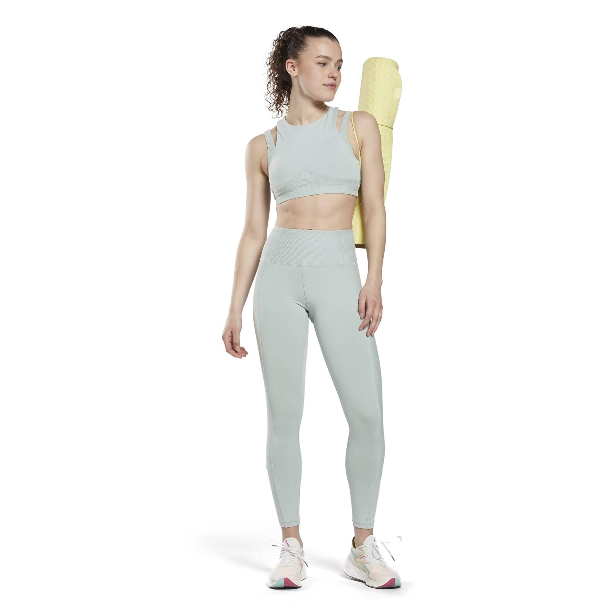 Mallas leggings de cintura alta para mujer Reebok 4/5