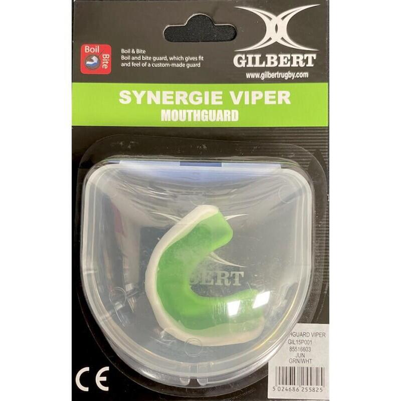 Protege dents Gilbert Synergie Viper Vert/blanc