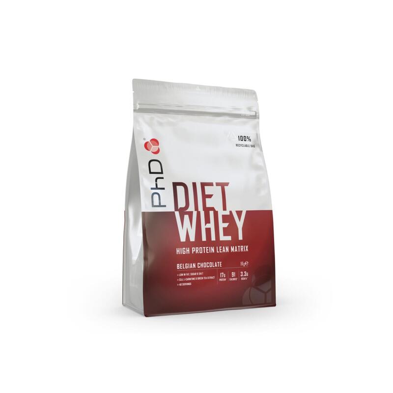PHD Diet Whey Protein - Belgian Chocolate 1KG