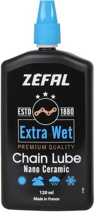 Zefal Extra Wet Lube 120 ml - Lubrifiant céramique premium chaîne vélo