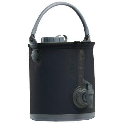 Collapsible 2-in-1 Water Carrier & Bucket - Black