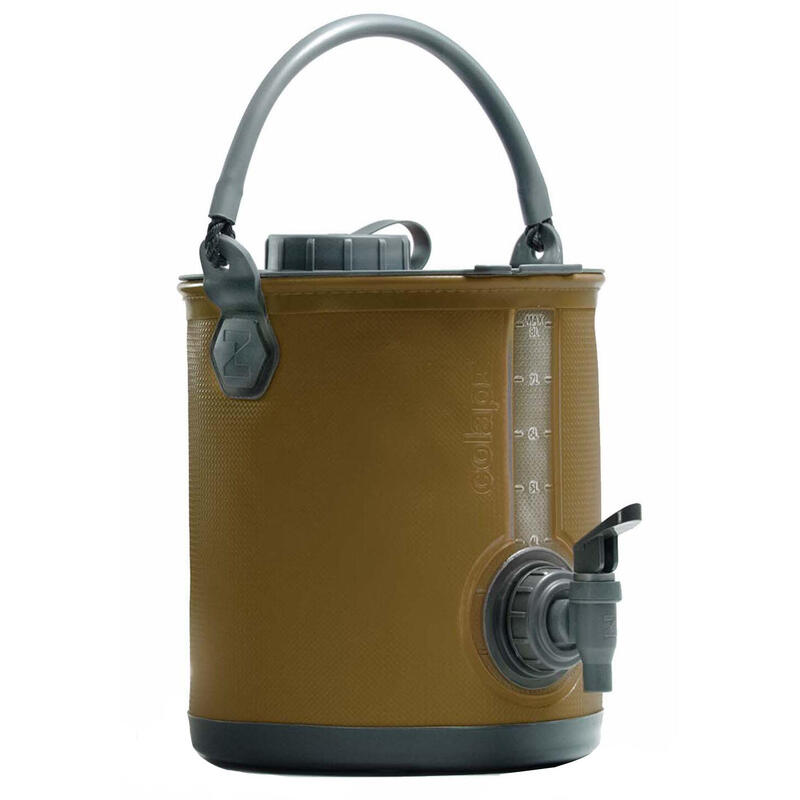 Collapsible 2-in-1 Water Carrier & Bucket - Yellow