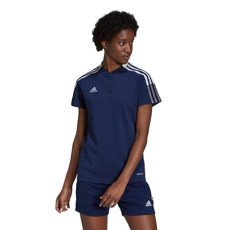 Koszulka polo piłkarska damska adidas Tiro 21 Polo W