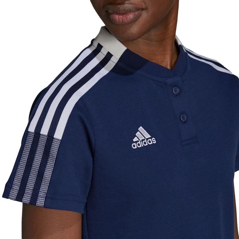 Koszulka polo piłkarska damska adidas Tiro 21 Polo W
