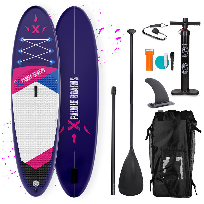 Tabla Paddle Surf Hinchable, Stand Up Paddle Board Tabla de Surf Premium  con Asiento de Kayak, Soporte para cámara, Remo Doble y Juego Completo de  Accesorios, 330x76x15cm, hasta 150kg, Rojo : 