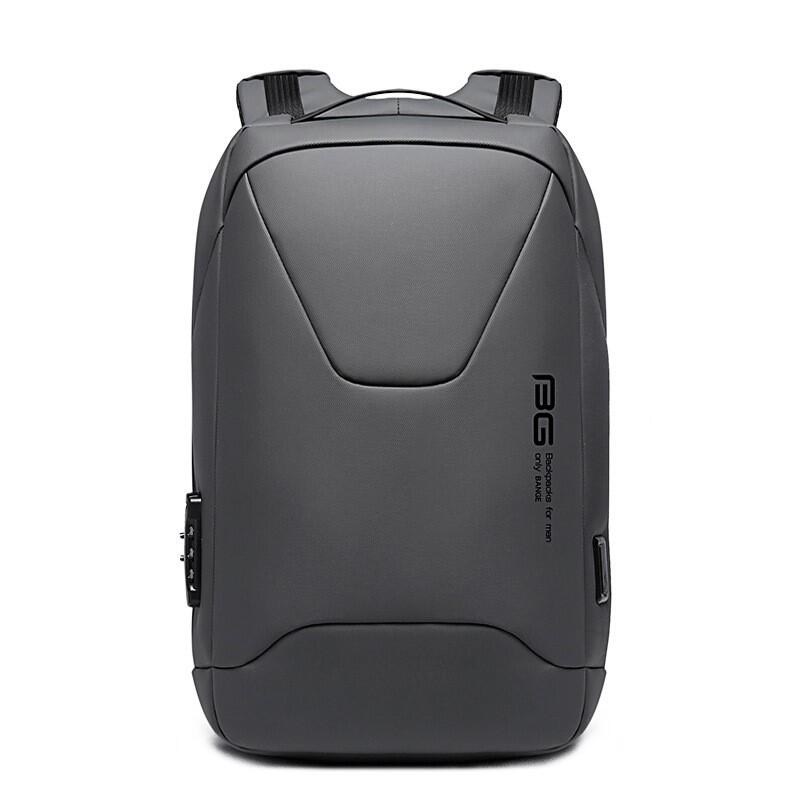 Rucsac barbati Premium cu sistem antifurt, USB, buzunar Card