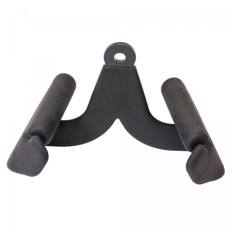 Latzug-/Rudergriff Gummi schwarz
