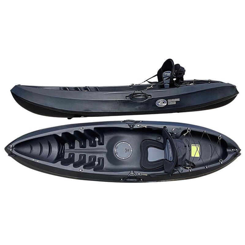 Kayak Tándem 2+1 Negro